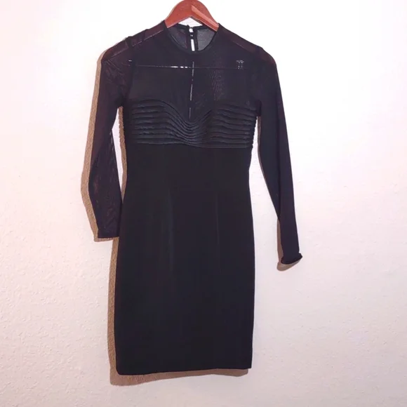 SLIGHTLY USED BLACK DRESS MESH FRONT - Picture 1 of 12